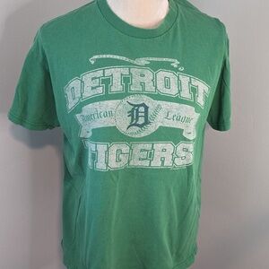 Detroit Tigers Vintage American League T-shirt / Green / Medium